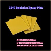 3240 Insulation Epoxy Plate / High Temperature Resistant Insulation Fiberglass Sheet Board Thickness 0.2mm-12mm