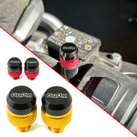 MSX For HONDA MSX GROM 125 MSX125 GRON125 Motorcycle Accessories CNC M10*1.25 Mirror Hole Plugs Screws bolt cap Caps Cover Bolts