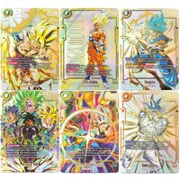 DIY Dragon Ball Super Son Goku FB05-119 Gogeta FB06-097 Broly FB06-120 Super Alternate Art Manga English TCG Anime Cards