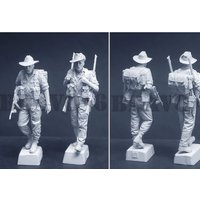 1/35 resin unpainted figure model kit, military theme, World War II Chindit, unassembled and unpainted GK