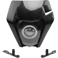 AliExpress PowerMotor Motorcycle LED Headlight For KTM EXC SX XC SXF 125-500 2017-2019 With Angel Eyes DRL High Low Beam Motocross Bike Accessories