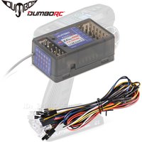 DUMBORC P6DC P6DCG 6CH Gyro Receiver 2.4G 12LED Light System for X6 DDF Transmitter Remote Controller RC Car Boat Tank Vehicle image 4
