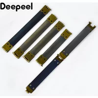 10Pcs 8.5-20cm Metal Internal Purse Frame Flex Bracket Kiss Clasp Lock Bag Closure for Sewing Handbag Craft Accessories