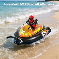 2.4G RC Hovercraft High-speed Boat 4CH Remote Control Racing Speedboat Multiplayer Outdoor Water Game Children Toys Boy Giifts