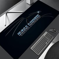 Kali Linux Mousepads Company Mouse Mat 90X40 Natural Rubber Non-slip Keyboard Desk Mats Kawaii Large for Laptop Gaming Mouse Pad