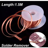 Desoldering Braid Tape Copper Solder Wire Soldering Wick Tin Solder Removal Welding Mobile phone Repair Tool 1.5m*1.5/2/2.5/3/mm