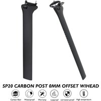 AliExpress NONE For S5 Seatpost 0mm Offset 400mm Carbon Fiber Road Bike Seat Post For S3 S2 S-Series Frame Lightweight 234.5g Easyinstall