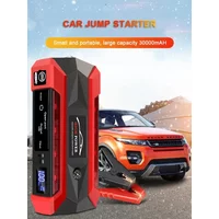 Intelligent 30000mAh Car Jump Starter - Features Advanced Safety Protection to Safely Jump Start Your 12V Vehicle Without Help
