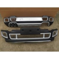 For Jeep Renegade 2016-2018 Car Rear Bumper Diffuser lip Spoiler ABS Chrome Car Styling Auto Protect Accessories Brand New