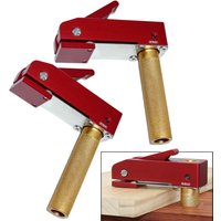 Workbench Quick Acting Hold Down Clamp,Woodworking Bench Dog Clamp Fast Fixed Clip Tools for 19/20MM Holes