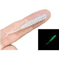 Fishing Soft Lures AJING Rockfish 10pcs/lot 0.5g 45mm Artificial Wobbler Ocean Rock Silicone Shad Worm Bait