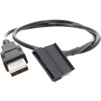 USB to SATA Power Cable for Laptop 2.5" SATA HDD 50cm 22AWG USB2.0 5V Male to Sata 15 Pin Female Converter Power Supply Cord