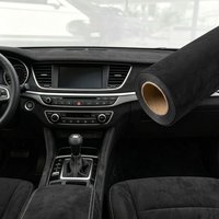 Car Interior Renovation Velvet Leather Roll Self Adhesive Suede Fabric Sticky Repair Patch DIY Modification Door Panel Sticker