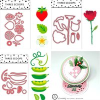 There Are Small Grasses on the Top of Strawberries Metal Cutting Dies New Arrival 2026 DIY Molds Scrap Booking Paper Making Die