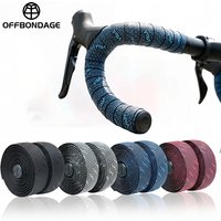 OFBONDAGE Bicycle Handlebar Tapes Road Bicycle Handlebar Tape Anti-slip Waterproof Cycling Bar Wrap Road Bike Accessories