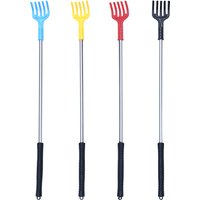 2pcs Back Body Scratcher Wooden Rake for Adults Body Massage Tool Long Handle Durable Back Scratcher NonRust Gift