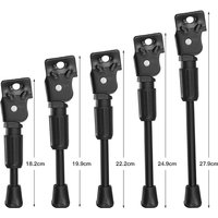 New Kids Bike Kickstand Heavy Duty Parking Stand Foot Brace Support For Children Bicycle Side Mount 12 14 16 18 20 Inch Wheels