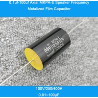 Bevenbi MKPA-E Axial Speaker Frequency Metalized Film Capacitor 100/250/400V 0.1uf-100uf