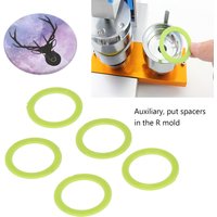 Badge Machine Gasket Badge Machine Die Matching Replacement Spacer Auxiliary Tool Badge Machine Mould Gasket R Mold Gasket
