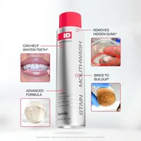 Hismile ID Bain de bouche blanchissant, élimination des taches, nettoyage en profondeur, haleine fraîche, soins bucco-dentaires quotidiens