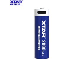 XTAR 1.5V AA LR USB-C 2000mAh Rechargeable Li-ion Battery Fast Charging Type-C Direct Charge Built-in Triple Protection