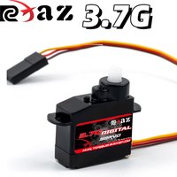 RCXAZ 3.7g Micro Digital Servo Plastic Gear Mini Servos for RC Car Airplanes Helicopter Drone camera RC Boat