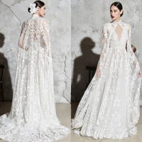 Exquisite Lace Wedding Jacket Long Sleeve Floor Length High Neck Bridal Shawl Custom Made Wedding Accessories