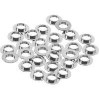 50 Pcs Material Glasses Accessories Optical Shop Convex Gaskets Grey Stainless Steel