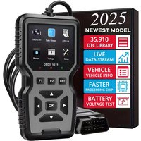 V519 Professional Obd2 Diagnostic Tool for Heavy Duty Vehicle Repair - Code Reader/Resetter, Supports Real-Time Data Stream, No Battery Required, Compatible with Vehicles from 1996 Onwards