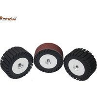 4“ 100x40mm Angle Grinder Centrifugal Wheel P60-P800 Sanding Sleeves Drum Roller for Grinding Polishing