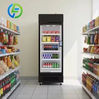 Sheet Metal Fabrication Snacks and Beverages Combo Vending Machine Food Vending Machine with Refrigerator