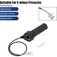 Universal Electric Bicycle Twist Throttle Hall Sensor Turn Handle Accelerator for Electric Scooter E-bike Tricycle Parts