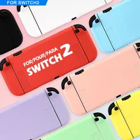 Detachable Silicone Protective Cover For Switch 2 Gaming Handheld Controller TPU Shell Case Hand Grip Case Game Console Access