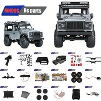 MN-MODEL MN99 MN99S Model D90 D91 1/12 RC Car Window Mesh Upgrade Spare Parts Metal Simulated Decorations Accessaries Diy Tire