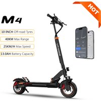 M4 Elektroroller 800W Motor 48V13Ah Batterie Erwachsenen-Sport-Straßen-Mountainbike E-Scooter 10-Zoll-Reifen Schnee-Klapp-E-Scooter