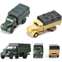 1/72 Opel-Blitz Truck TOW Anti-tank Missile Hummer Assembly Model Military Vehicles Plastic Toy Collectibles Armored Vehicle A29