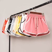 plus size pajama trousers women's sports shorts high waist solid colour wide leg trousers elastic waistband pocket pajama trouse