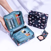 Girls Portable Travel Makeup Bag Waterproof Multi Compartment Multifunctional Cosmetic Make Up Toiletry Organizer for Women