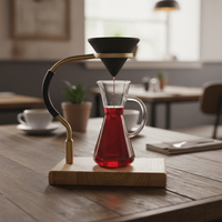 Unique Cone Shape Microporous Ceramic Coffee Filter Non-Porous Reusable Tea Filter Portable Coffee Drip Cup Gift