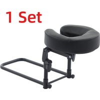Massage Head Rest Kit for Bed Mattress with Memory Foam Face Down Pillow for Salon SPA Massage Therapy Recovery