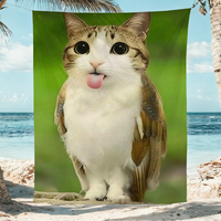 Meowl Cat Owl flag For Picnic Party Art Home Decoration Outdoor Camping Banner Gifts Barber Shop Flaga Advertising