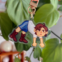 Mini DJO Acrylic Keychain Joe Keery Character Collectible Toy Unisex