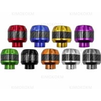 For Electric Scooter Motorbike Crash Protector Wheel Protection Pads 2Pcs/Set Carbon Fiber Slider Cups Anti Crash Protector