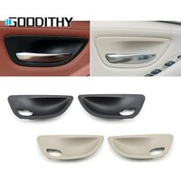 2PCS/4PCS Interior Left Right Door Opening Handle Bowl Cover Panel Trim For BMW 5 Series F10 F11 2010 2011 2012 2013 2014 2015