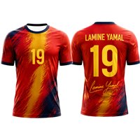 Spain 2026 Fashion Football Jersey Fan Collection Soccer Shirt Breathable Quick Dry Training Sports Top Men Women Adults