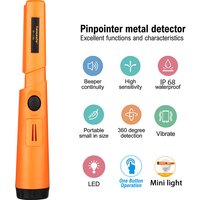 Détecteur de métaux portable TC-110, pointeur de précision GP-Pointer, détecteur de métaux manuel, tige de positionnement, détecteur étanche IP68