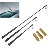 9/11/16 Inch Car Roof Mast Whip FM/AM Signal Aerial Amplified Antenna For Renault Megane 3 2 Clio 4 Duster Trafic Kadjar Scenic