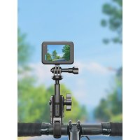AliExpress NONE Motorcycle Bicycle Holder 360 Rotating Bike Handlebar Mount Bracket for Insta 360 X4 X5 Go Pro 12 11 DJI Action Camera Accessory
