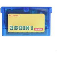 369 in 1 Game Cartridge Card Classical English Game in One Cartridge for Handheld Game Console Game Collection
