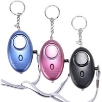 1/2/3pcs Self Defense Alarm Anti-Wolf Girl Child Women Security Protect Personal Safety Scream Loud Emergency Alarm Keychain